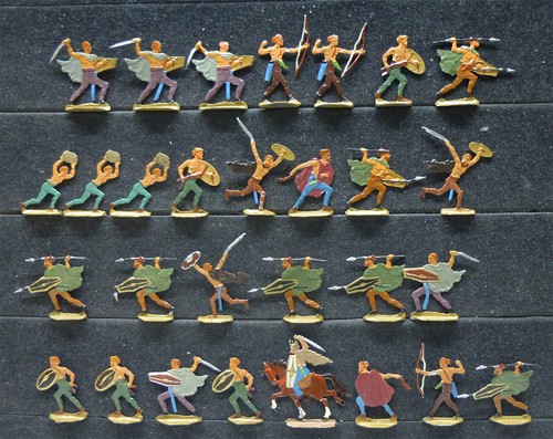 Zinnfiguren gallier - 29,