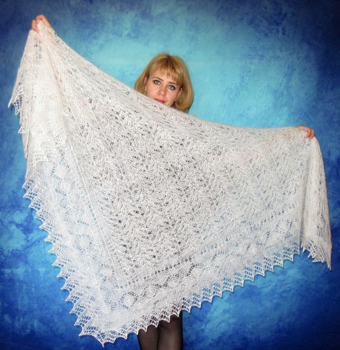 Gestrickter ziegenflaum schal - gestrickter,