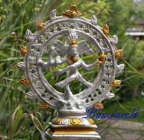 Shiva nataraja figur messing - figur,