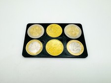 Münzkarte Karte geeignet für Slim Wallet IClip Geldbörse