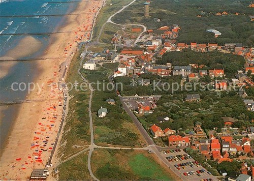 Domburg dorp strand - domburg,