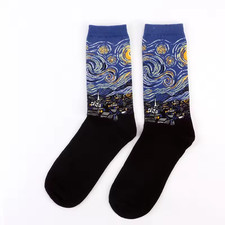 Van Gogh die Sternennacht Socken | Die Bunte Socke | Zieh was buntes an!
