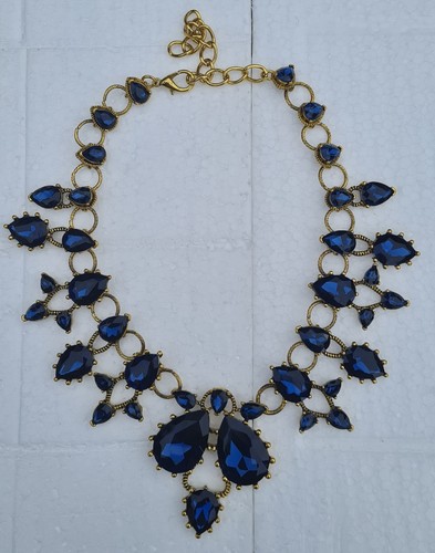 Modeschmuck halskette blaue - halskette,
