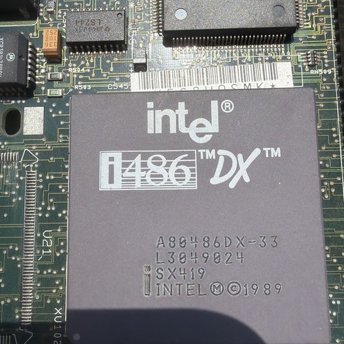Intel 486 dx33 - 486, cpu