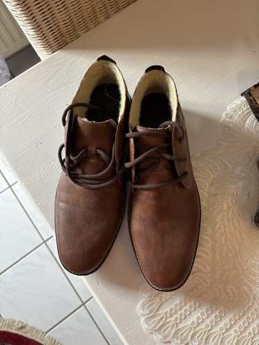 Rieker lederstiefel gefüttert - lederstiefel,