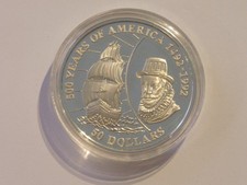 50 Dollar Silbermünze - 500