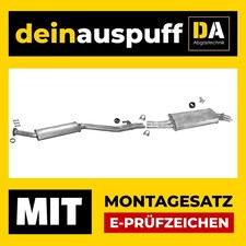 Auspuffanlage für BMW 3er E30 324td Auspuff A292