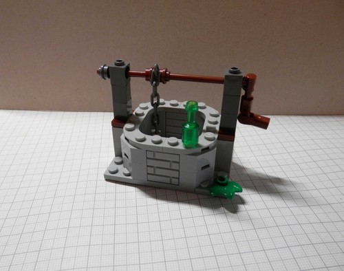 Lego brunnen medieval - lego,
