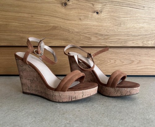 Braune bequeme keilsandalen - ,, bequeme,