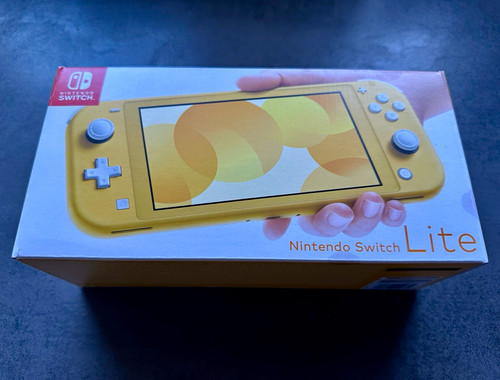 Nintendo switch lite - lite, gelb