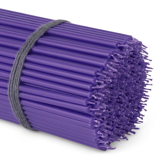 250x stabkerzen violett - stabkerzen,