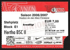 Ticket 2006 1 fc union - |,