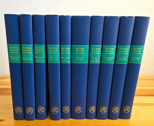 Die werke friedrichs des - friedrichs,