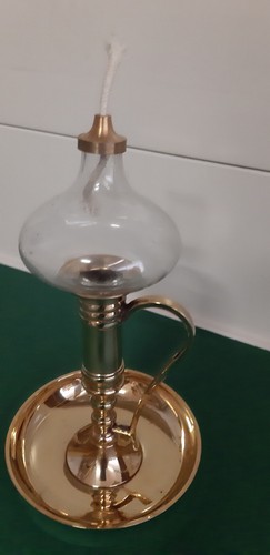 öllampe aus messing cm - messing,