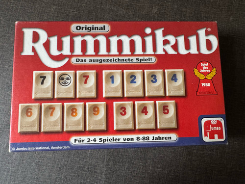 Original rummikub jumbo 1994 - rummikub,