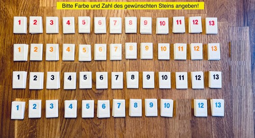 Rummikub ersatzsteine 2 - ersatzsteine, 3,9×2,7