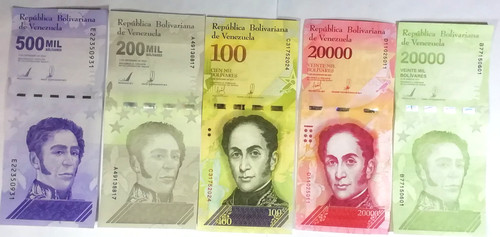 Banknoten venezuela 21 - banknoten,