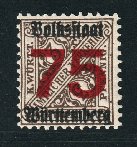 Württemberg 271 75 pfg - 271, y