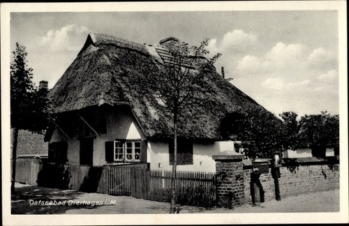 Ostseebad dierhagen - ak,