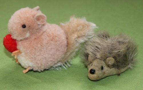 Steiff alte wollminiatur - ***,