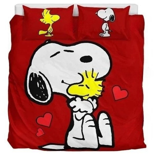 Snoopy freunde bettwäsche - &,
