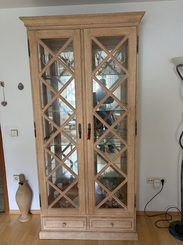 Chalet vitrinenschrank pinie - chalet,