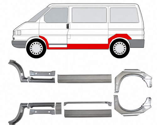 Volkswagen kurz und - t4,
