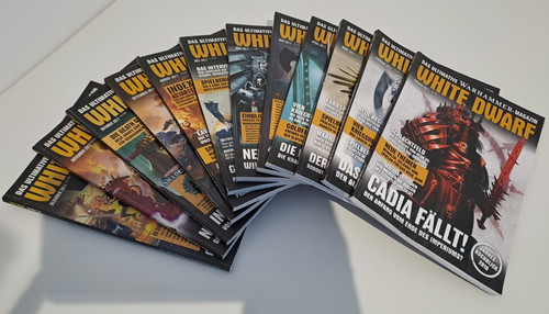 White dwarf 12x hefte jan - white,