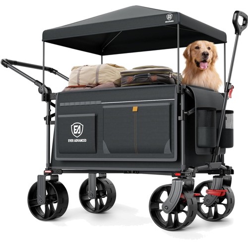 Bollerwagen faltbar 225l 150kg - bollerwagen,