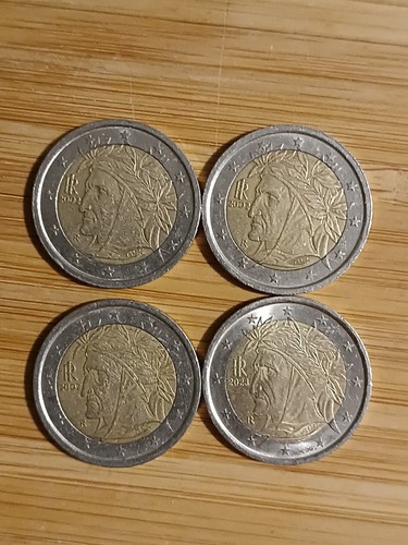 Münzen dante alighieri - 2€,