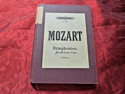 Mozart symphonien partitur - symphonien,
