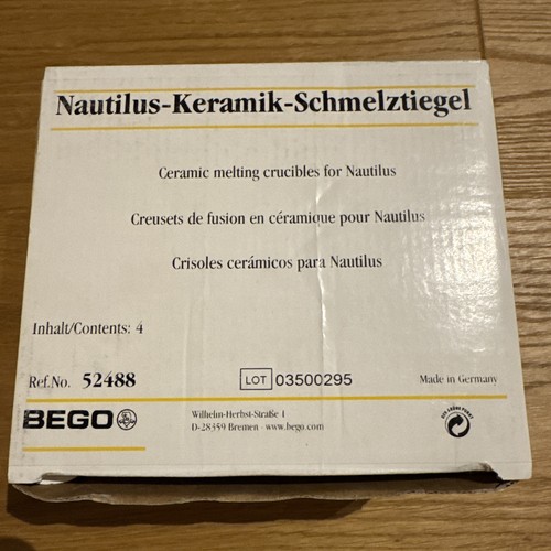 Keramik schmelztiegel von - von, bego