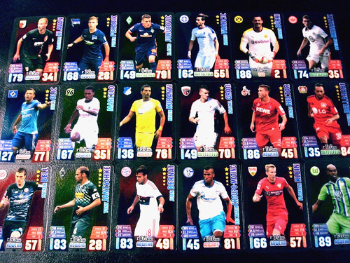 Topps match attax - match, bundesliga