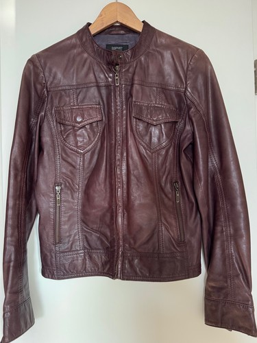 Esprit schöne lederjacke - -,