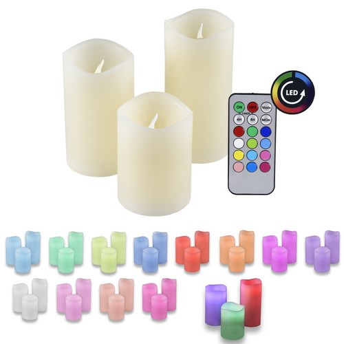Led kerzen mit fernbedienung - kerzen,