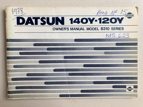 Nissan datsun 140y - datsun, modell