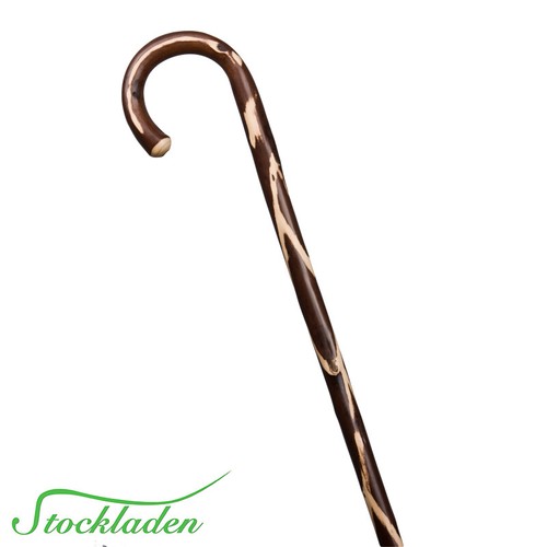 Rundhaken stock braun - rundhaken-stock,