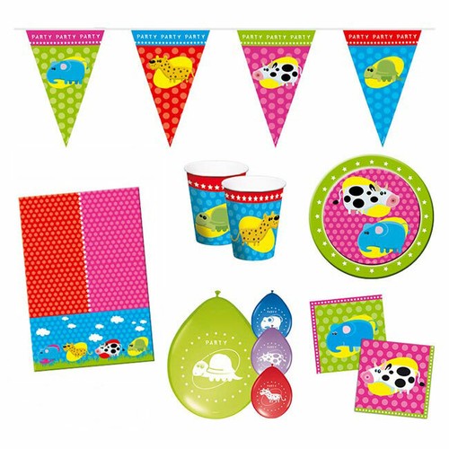 Partyset kunterbunte - partyset, "kunterbunte