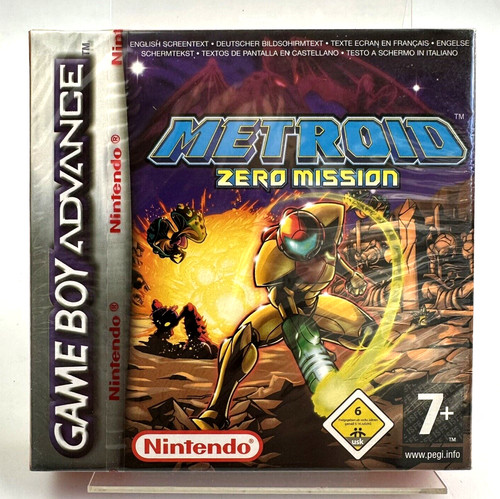 Gba metroid zero mission neu - gba,