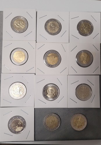 Euro münzen sammlung 9x - sammlung:,