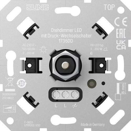 Jung 1735dd drehdimmer - jung, led
