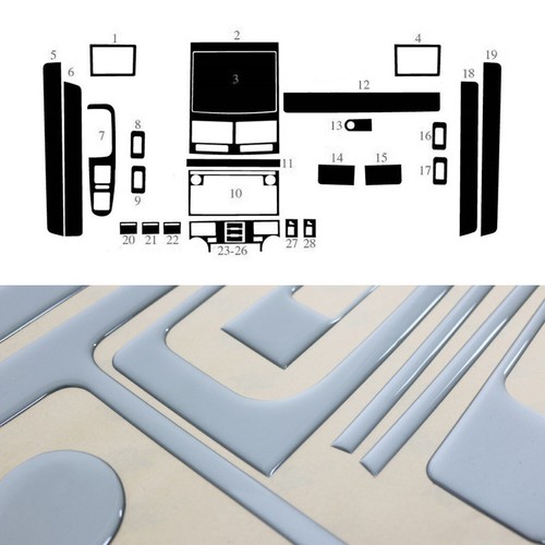 Innenraum dekor cockpit für - dekor,