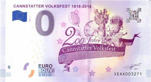Euro schein cannstatter - 0,