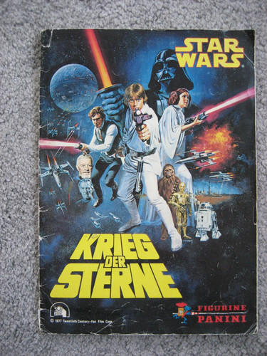 Panini album star - album, krieg