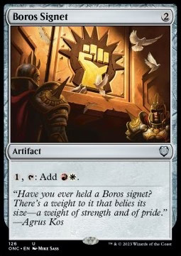 Magic mtg boros signet - magic/mtg,