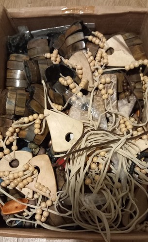 Konvolut modeschmuck holz - konvolut,