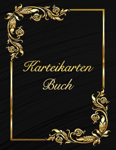 Karteikartenbuch für