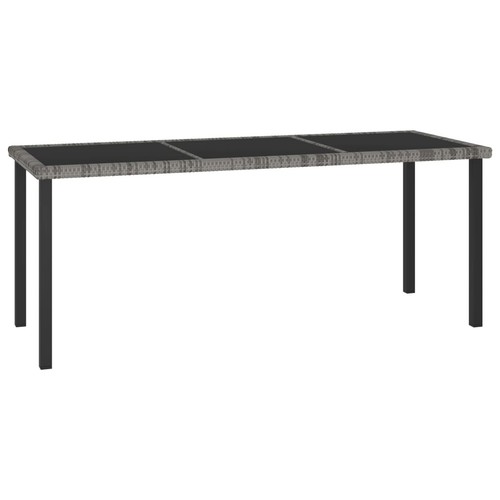Gartentisch poly rattan - gartentisch,