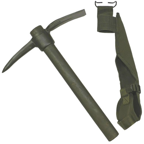 Pickel oliv spitzhacke mit - oliv,