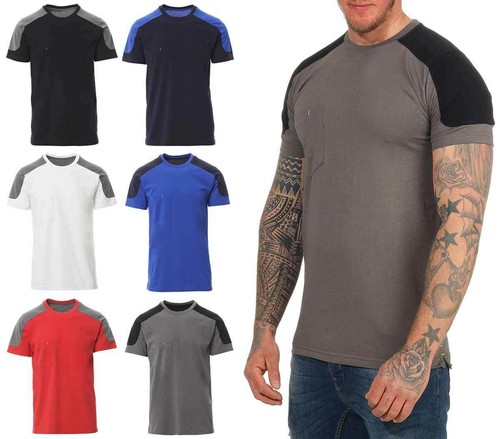Herren shirt zweifarbig - herren, t-shirt